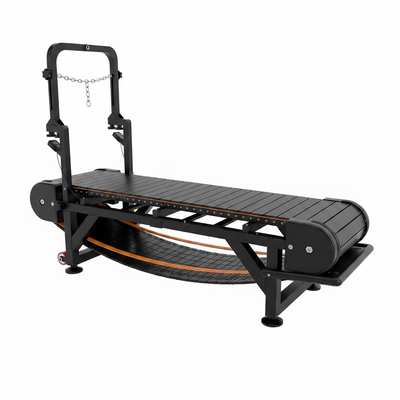 Dog Treadmill with Pin-Hinged Track & 3-Layer Shock Absorption | Waterproof Dirt-Resistant Slats, Secure Disc Brake Lock, Speed Monitor, Quiet Wheels for Indoor Outdoor Large Pet Cardio.