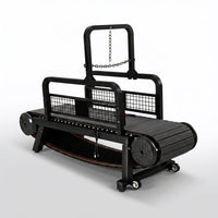 Dog Treadmill, Non-Motorized, Quiet, Smooth, Adjustable Pet Treadmill, Pit Bull Training Equipment with Brakes and Speedometer — Studio Shot