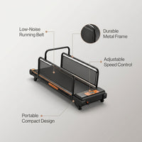 Pet Dog Treadmill Portable Exercise Treadmill Running Machine for Small and Medium Dog Breeds — infographic