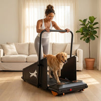 Pet Dog Treadmill Portable Exercise Treadmill Running Machine for Small and Medium Dog Breeds — Lifestyle