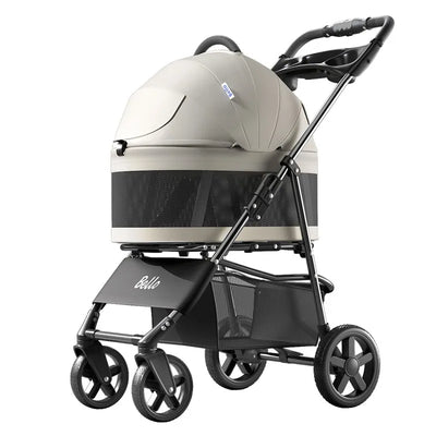 One-Pull Opening Foldable Dog Stroller | Up to 44 lbs