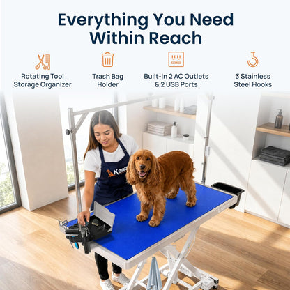 Professional Electric Dog Grooming Table - Heavy Duty