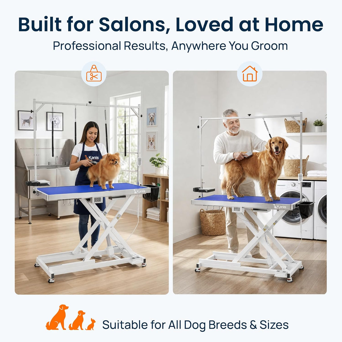 Professional Electric Dog Grooming Table - Heavy Duty