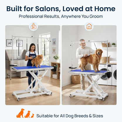 Professional Electric Dog Grooming Table - Heavy Duty