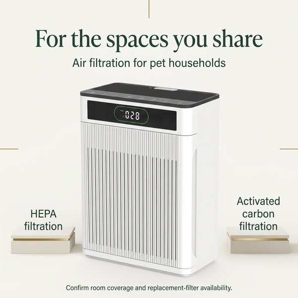 Air Purifier for Pet Homes | HEPA & Activated Carbon Filtration